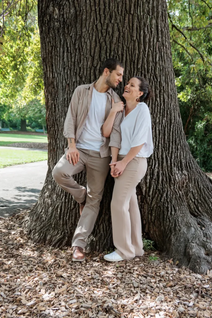 Séance photo d’un couple au grand chêne, Grenoble, Isère