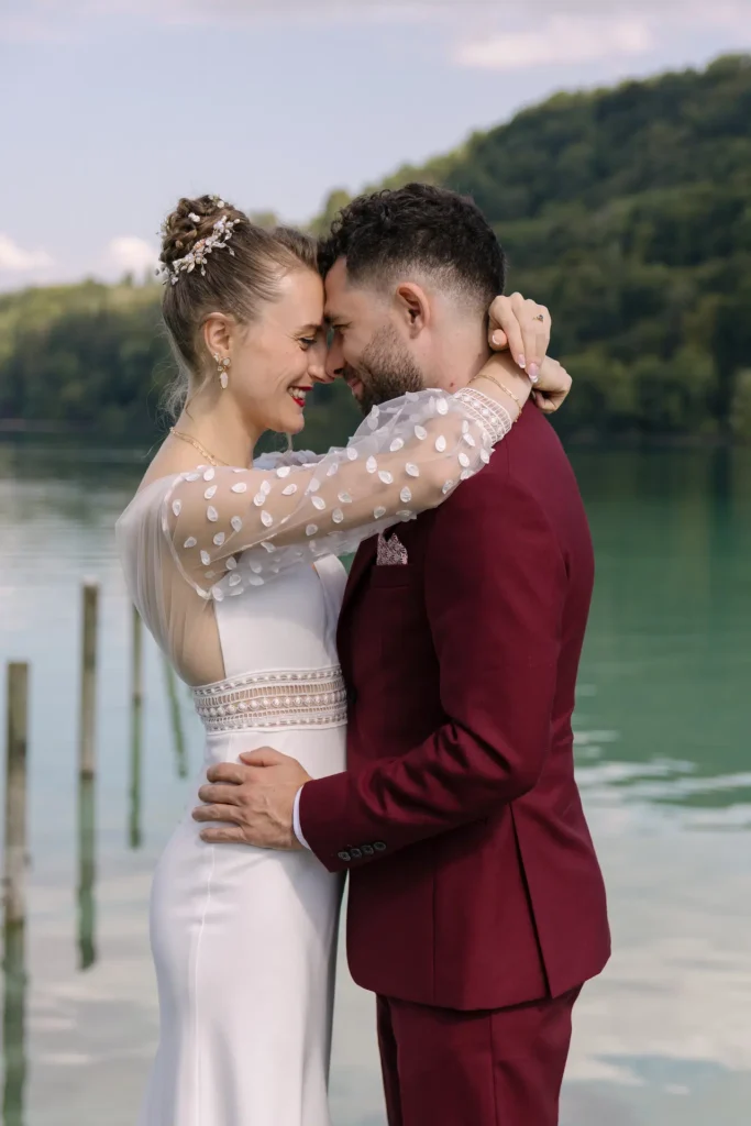 Photographe de mariage à Grenoble, Lac de Paladru