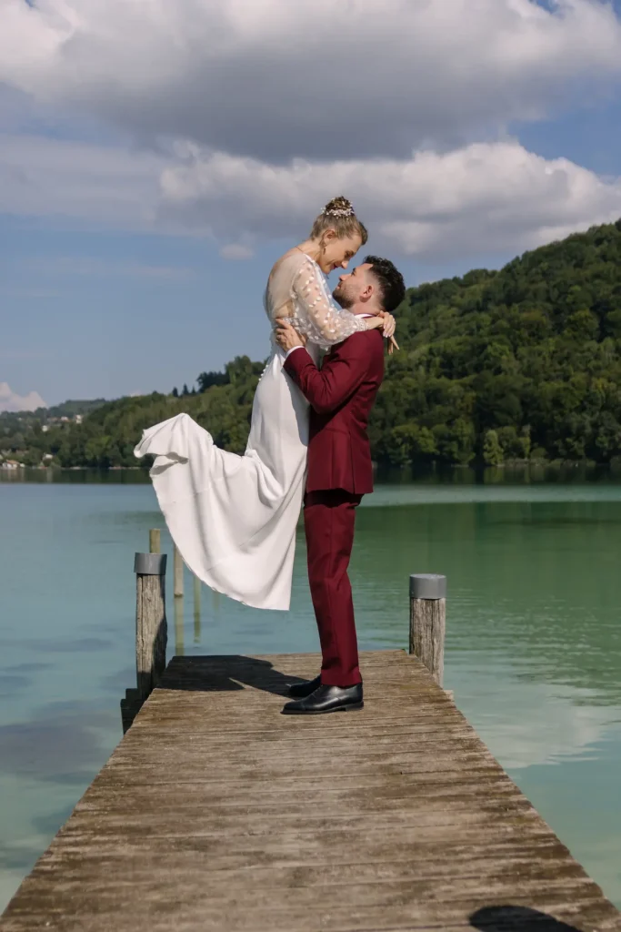 Photographe mariage Lac de Paladru, Isère