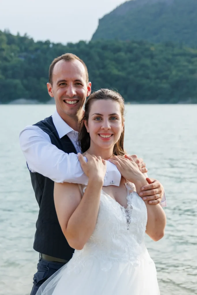 Mariage en croisière sur le Lac de Monteynard à bord de La Mira