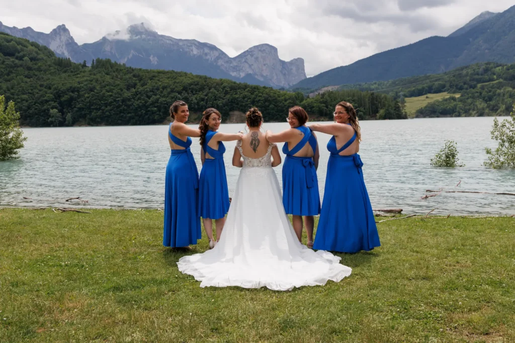 Mariage à Corps, près du lac du Sautet